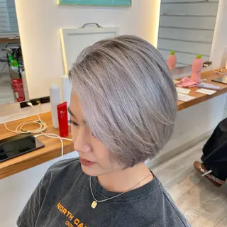 ショート カラー 【店長】大根 亮太のヘアスタイル
