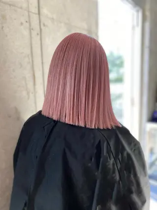 ミディアム カラー ヘアアレンジ mina 🌷のヘアスタイル