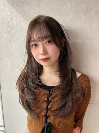 カラー ユナ hearts.店長のヘアスタイル
