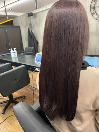 ロング カラー 永井 脩弥のヘアスタイル