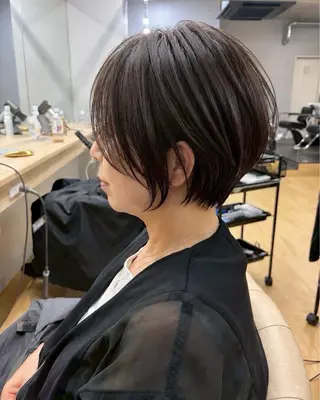 セミロング カラー ヘアアレンジ 🫧透明感カラー/ Wカラー🫧namiのヘアスタイル