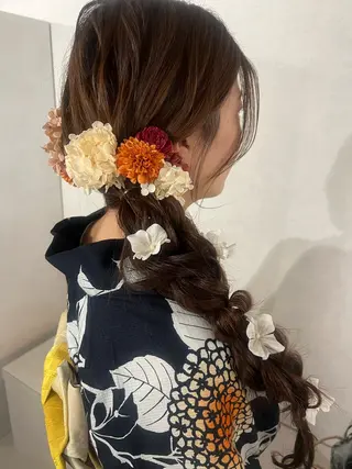 ロング RINA 【Loem】のヘアスタイル