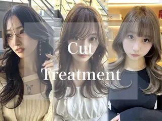 セミロング 銀座/美髪矯正カラー 髪質改善特化🍎のヘアスタイル