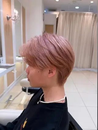 カラー メンズ Ash 中目黒 浦野 遥のヘアスタイル