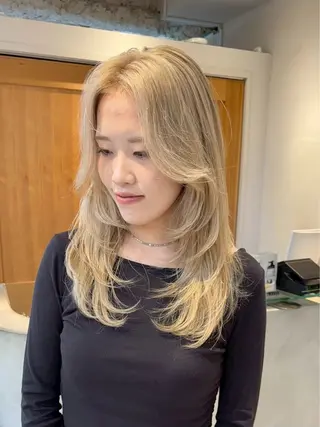 ロング カラー 🎀 RINKA🎀 艶カラーのヘアスタイル