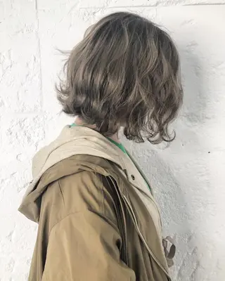 ショート カラー パーマ ヘアアレンジ メンズ キッズ ネイル マツエク・マツパ レイヤーカット✂️ 艶髪/小田部慎也のヘアスタイル