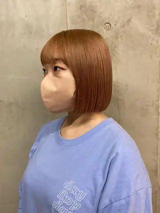 ショート カラー SALTWATER AYARIのヘアスタイル