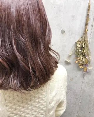 ミディアム カラー ヘアアレンジ Satsuki ✂︎♡のヘアスタイル