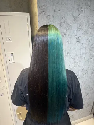 セミロング カラー ✨髪質改善カラー✨ ななみのヘアスタイル
