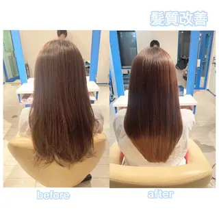 ロング 髪質改善 RYOのヘアスタイル
