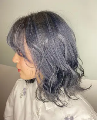 カラー 髪質改善カラー /レイヤーカットのヘアスタイル