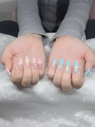 ネイル Lee Nails チップ長さだし専門店のネイルデザイン