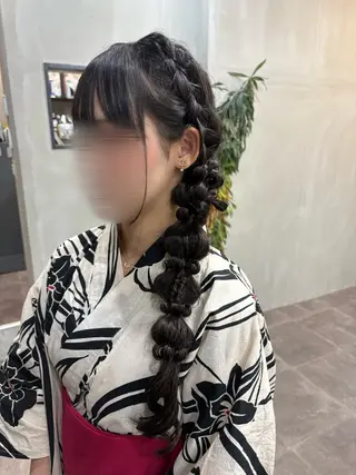 ロング ヘアアレンジ ALLEN hair /まなのヘアスタイル