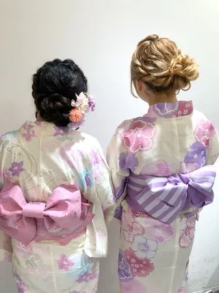 ヘアアレンジ g.💄 ヘアメイク&マツパのヘアスタイル