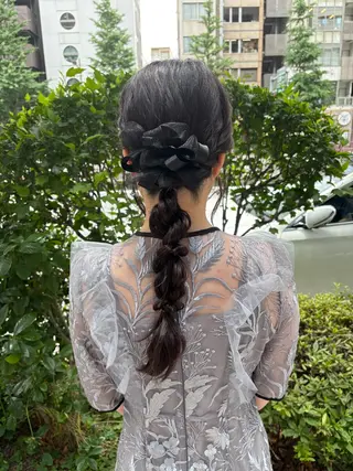 ヘアアレンジ one  chair natsumiのヘアスタイル