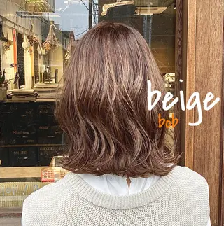 ミディアム カラー パーマ ヘアアレンジ ネイル マツエク・マツパ 🫧一気にあか抜け 🫧mayuのヘアスタイル