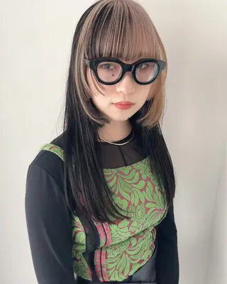 ロング カラー 村上雅人 ナチュラルモードのヘアスタイル