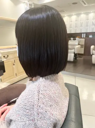 ミディアム 加藤 麻美のヘアスタイル