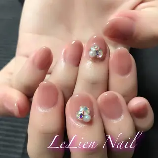 ネイル モチの良さ◉ フィルインネイル♡のネイルデザイン