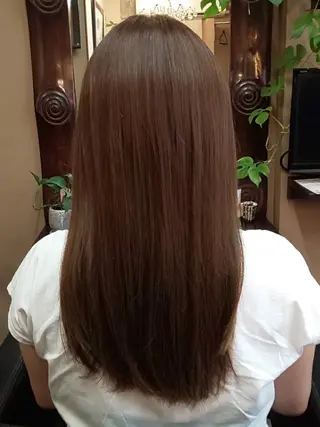 カラー ✨新メニューお試し ✨プレミアムカット✨のヘアスタイル