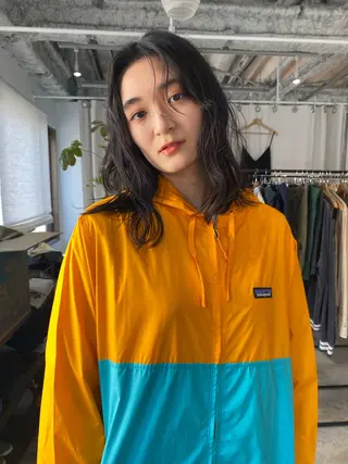 セミロング カラー パーマ Hayashi Shioriのヘアスタイル