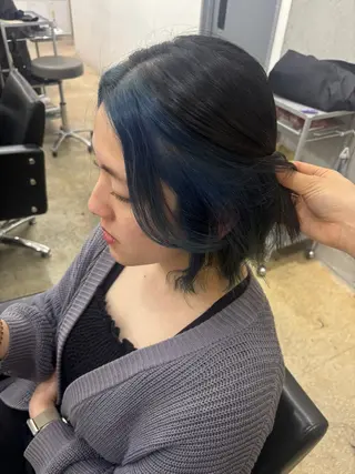 ミディアム 🛼ヘアメイクボブ 🍭yui :)のヘアスタイル