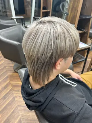 ショート カラー メンズ 【ALEAP】 sakuraのヘアスタイル