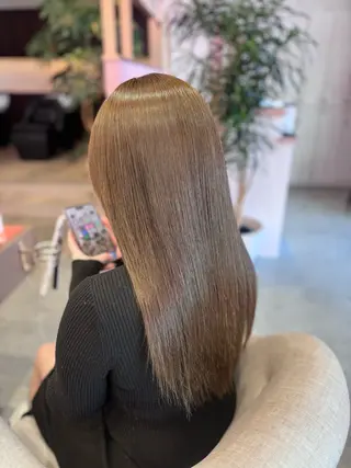 ロング 艶カラー✨レイヤー 𝐚𝐲𝐚𝐤𝐚のヘアスタイル