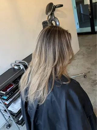 セミロング カラー 指名数No.1 /NAOYAのヘアスタイル