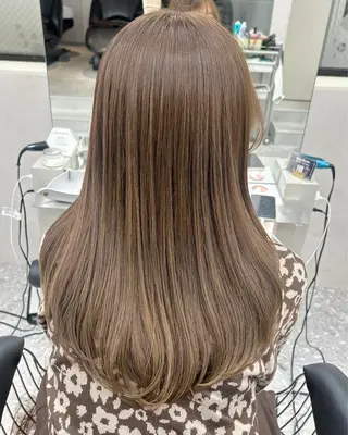 ロング MOMOHA/ 🍑レイヤーカットのヘアスタイル