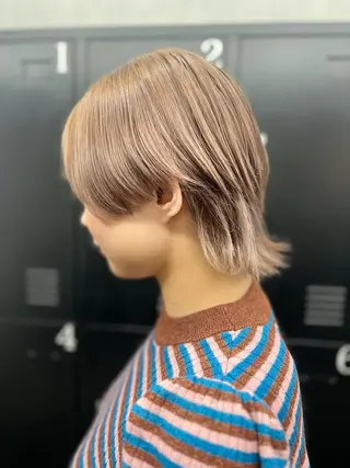ミディアム カラー 透明感カラー特化🫧 🦋栗原🦋のヘアスタイル