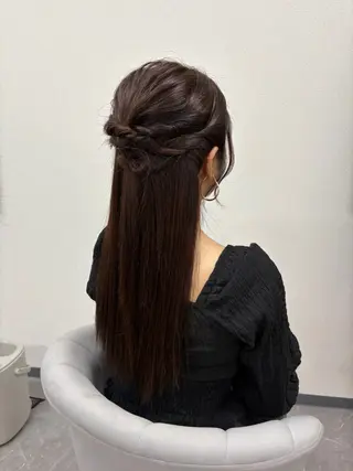 ヘアアレンジ ヘアサロン ミカヅキのヘアスタイル