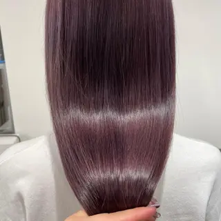 ミディアム カラー パーマ ヘアアレンジ メンズ キッズ ネイル マツエク・マツパ アイブロウ mona/ ストレートスタイル✨のヘアスタイル