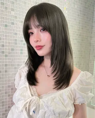 ミディアム 別府 凜🎀shachuのヘアスタイル