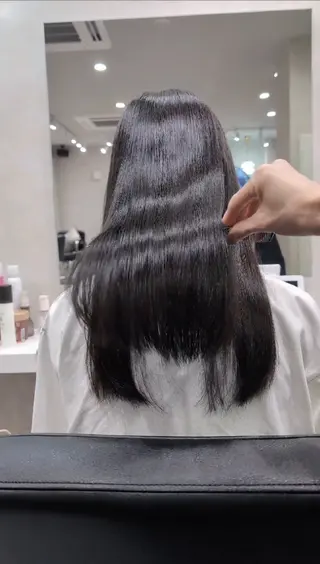 ロング 髪質改善/ 上村旺武のヘアスタイル