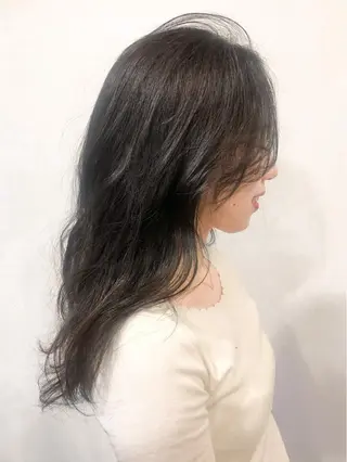 ロング カラー ダメージレスサロン✨ kayo🌱のヘアスタイル