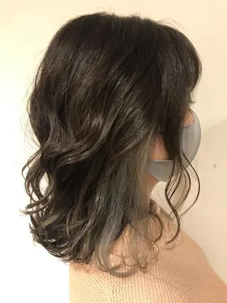 ミディアム カラー 限定クーポン 💕大量更新ブリーチのヘアスタイル