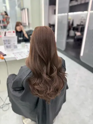 ロング カラー 🥂上品ワンホンヘア 🥂nozomiのヘアスタイル