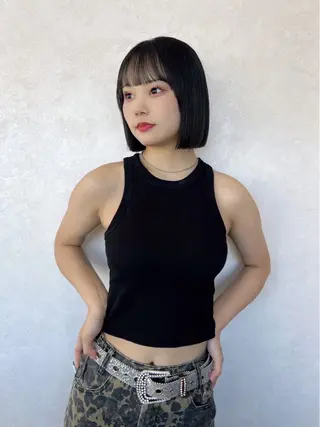 カラー 🖤複雑履歴ブリーチ Mizuki 🖤のヘアスタイル