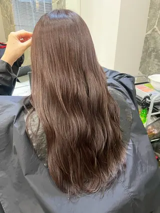 ロング カラー Sanaダブルカラー ✨️パルコ徒歩1分のヘアスタイル