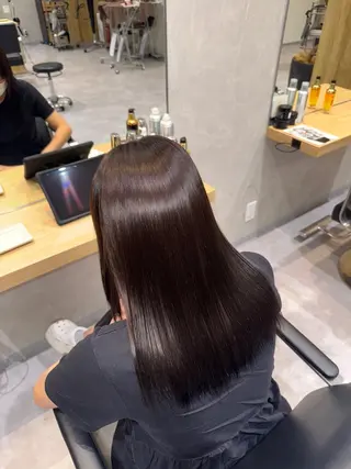 ミディアム 縮毛矯正/メンズ カット栄 伊藤 翔哉のヘアスタイル