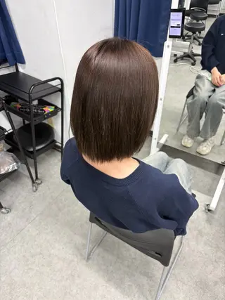 ミディアム 🥨似合わせ/ボブ /ベージュ/楽人🥨のヘアスタイル
