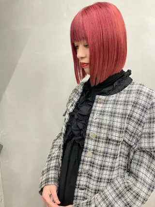 ショート カラー センスをお届けします 大谷将生infpのヘアスタイル