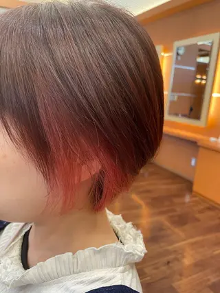 ショート カラー セト マユミのヘアスタイル