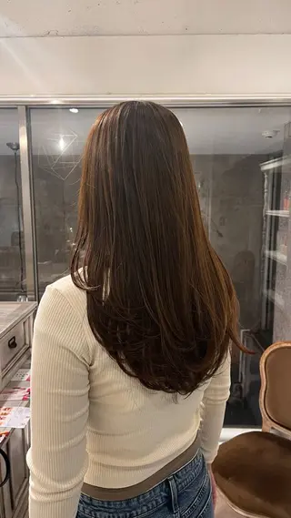 ロング CreBiA🫧名駅 馬場のヘアスタイル
