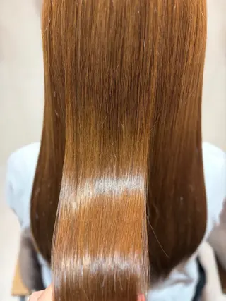 ロング カラー 菅原 渚のヘアスタイル