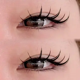 マツエク・マツパ 池袋Umi nail eyelash ゆみのマツエク・マツパデザイン