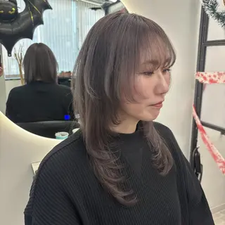 ロング カラー Ren. 🦋デザインカラーのヘアスタイル