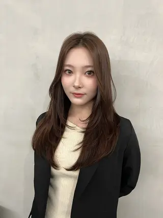ロング 銀座マンツーマン♡ 艶髪/佐藤カコのヘアスタイル
