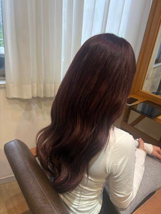 ロング モデル募集/艶カラー /yuna‎🤍🎀のヘアスタイル